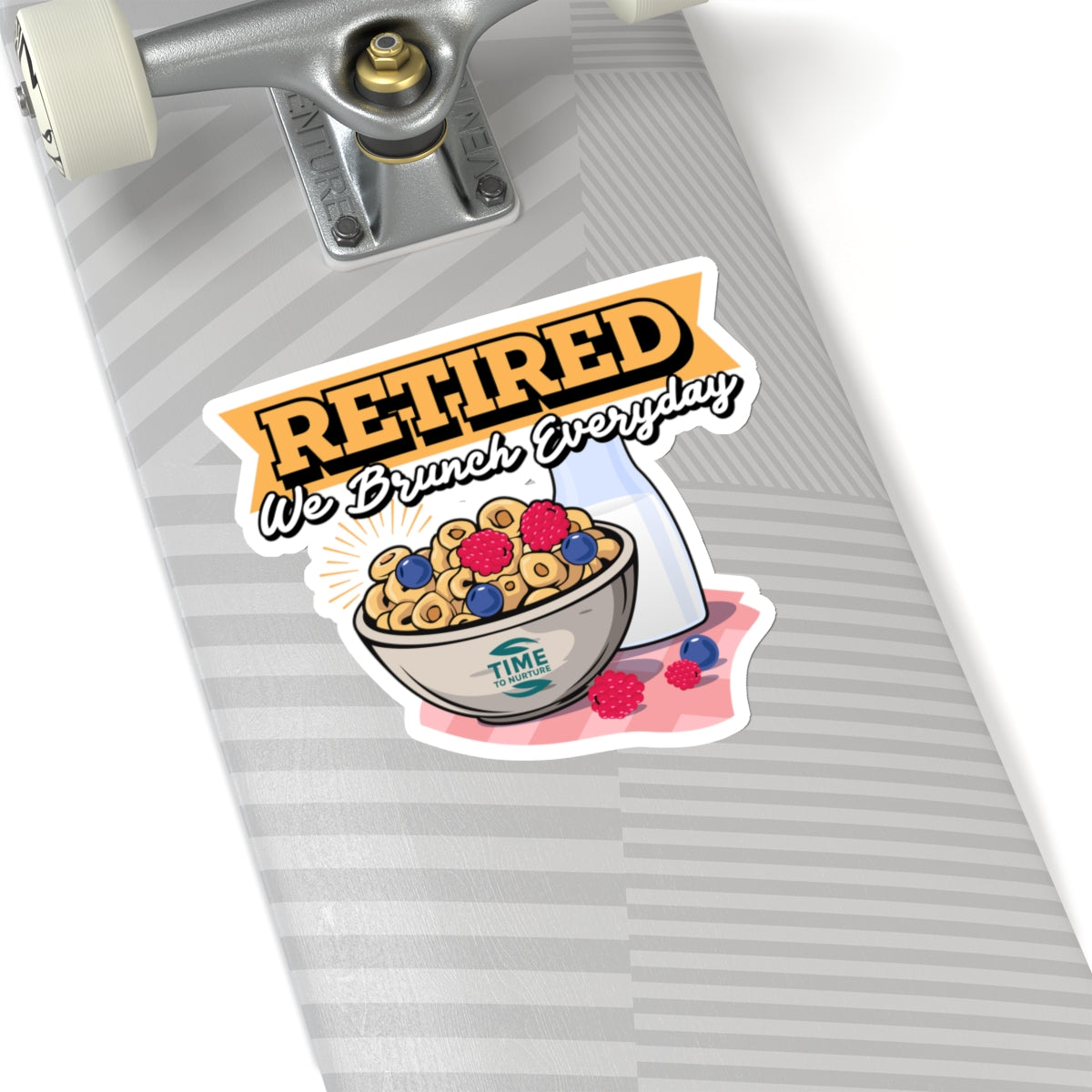 Brunch and Retirement Themed Stickers & Decals Collection