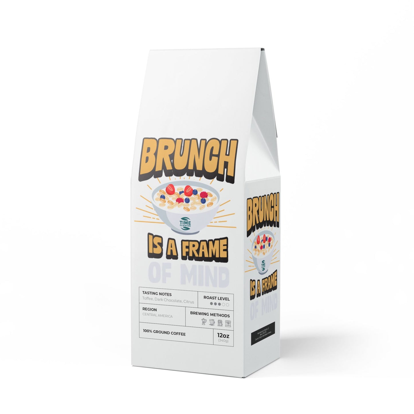 Brunch State of Mind Rock Creek Coffee Blend – Medium Roast, Smooth and Balanced Flavor, Perfect for Leisurely Mornings